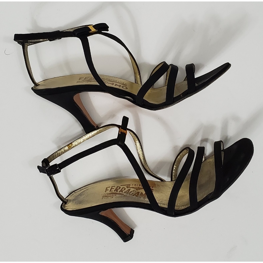 Salvatore Ferragamo Monroe Strappy Heels